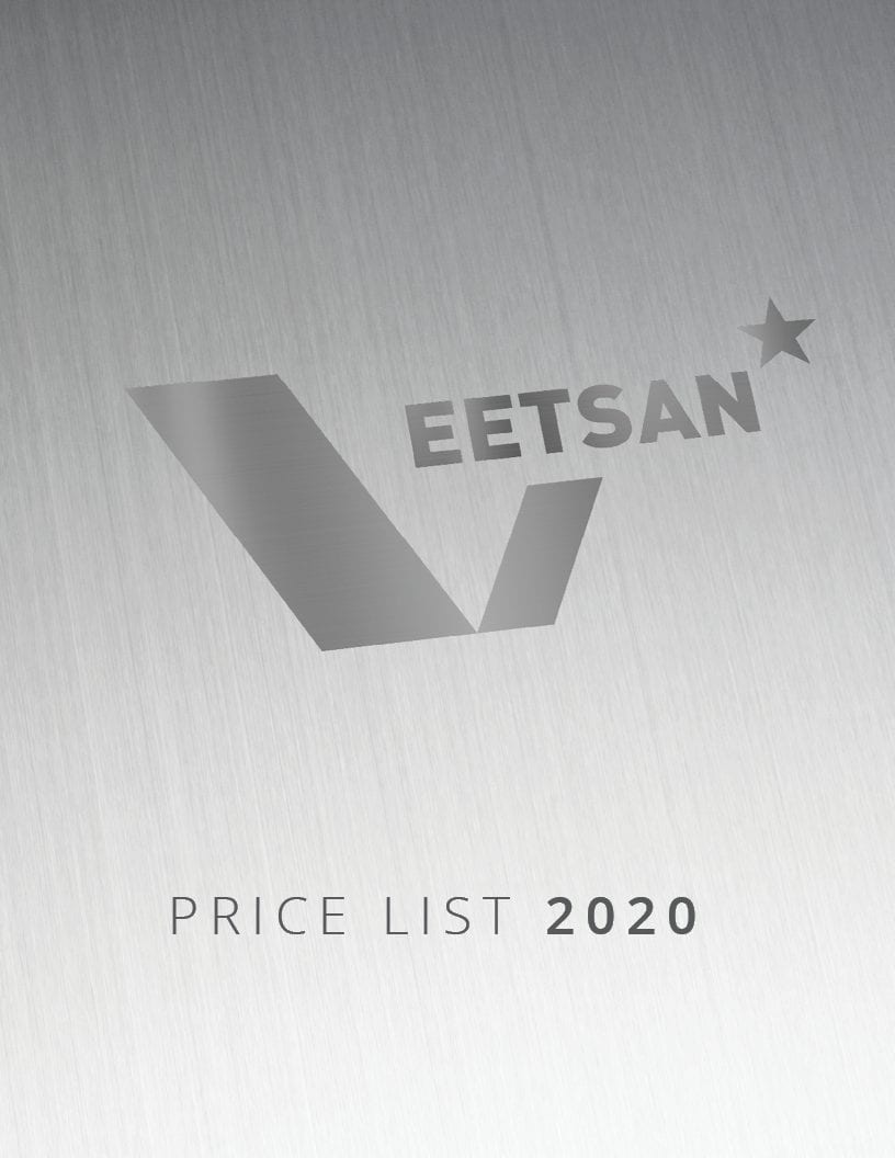 Price List Cover for Veetsan Star 2020